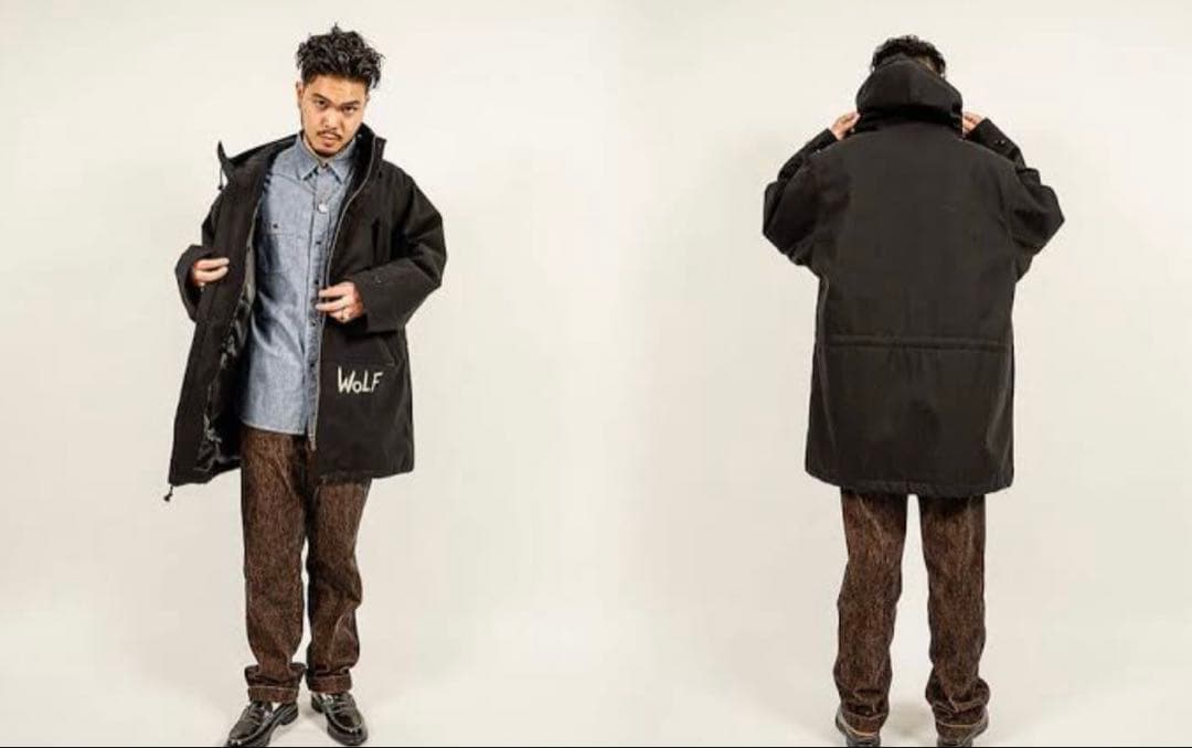 WEIRDO - フードアウトシェルモッズコート