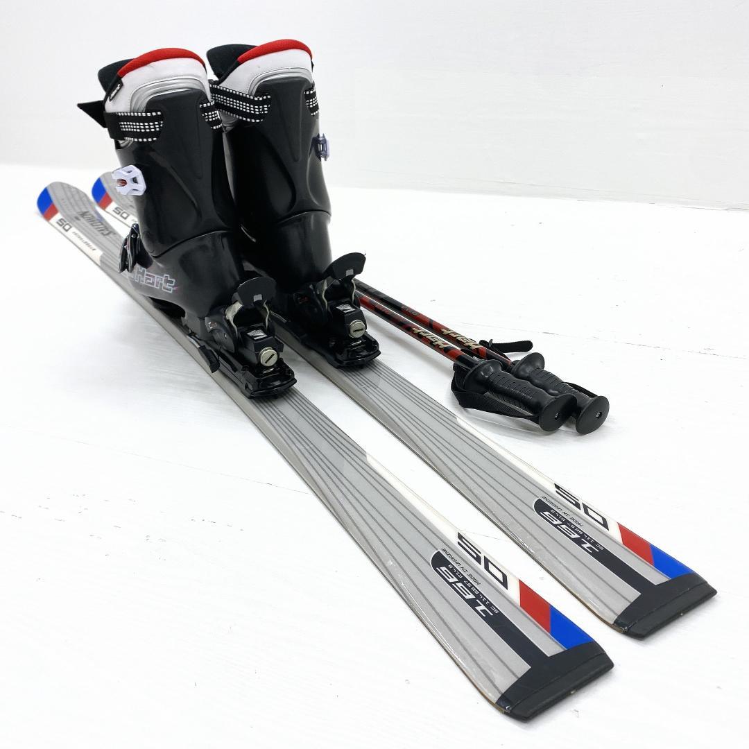 SALOMON サロモン メンズ スキー セット 166cm 27-27.5cm SALOMON