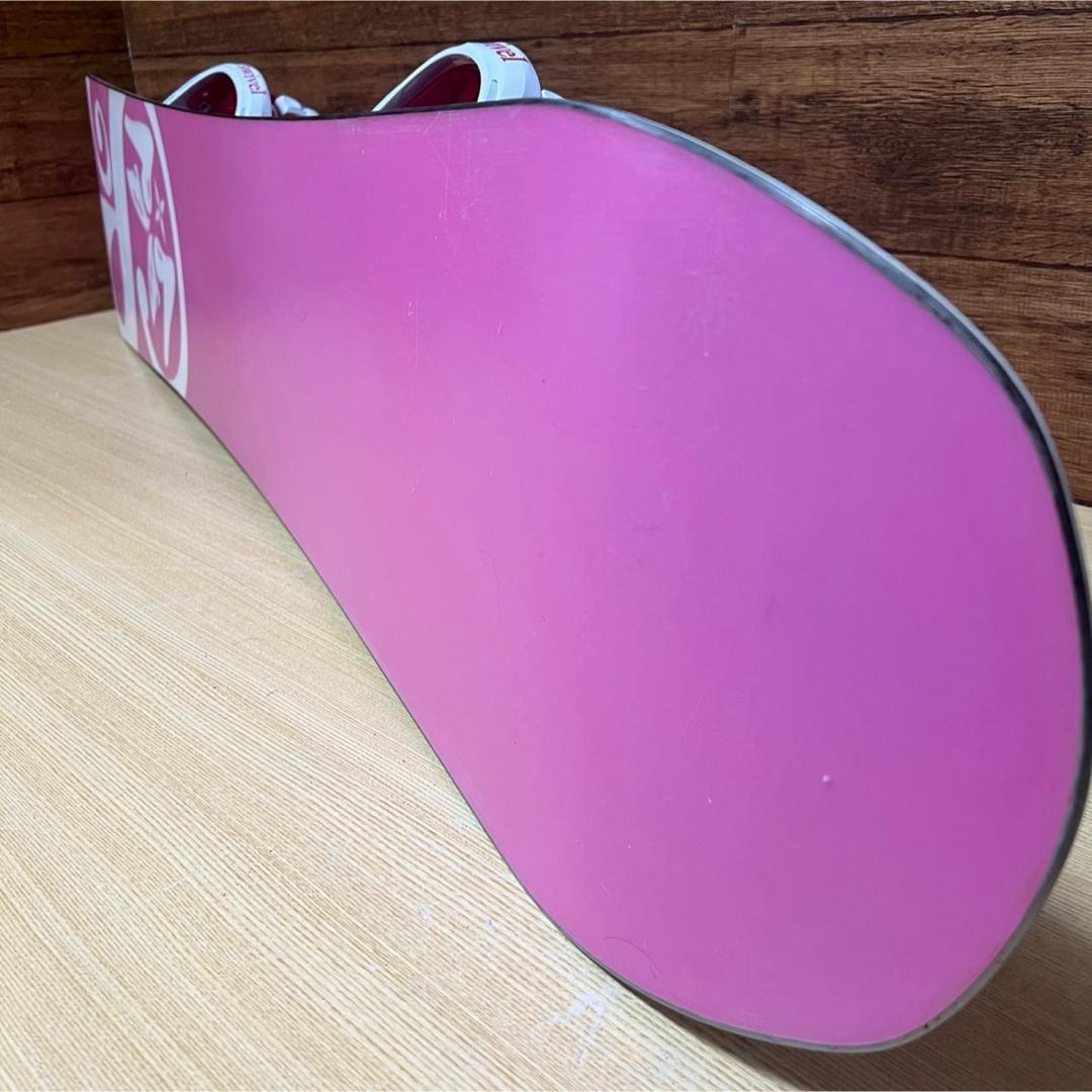 美品　SWIVEL レディース スノーボード 3点セット　146cm メンテ済