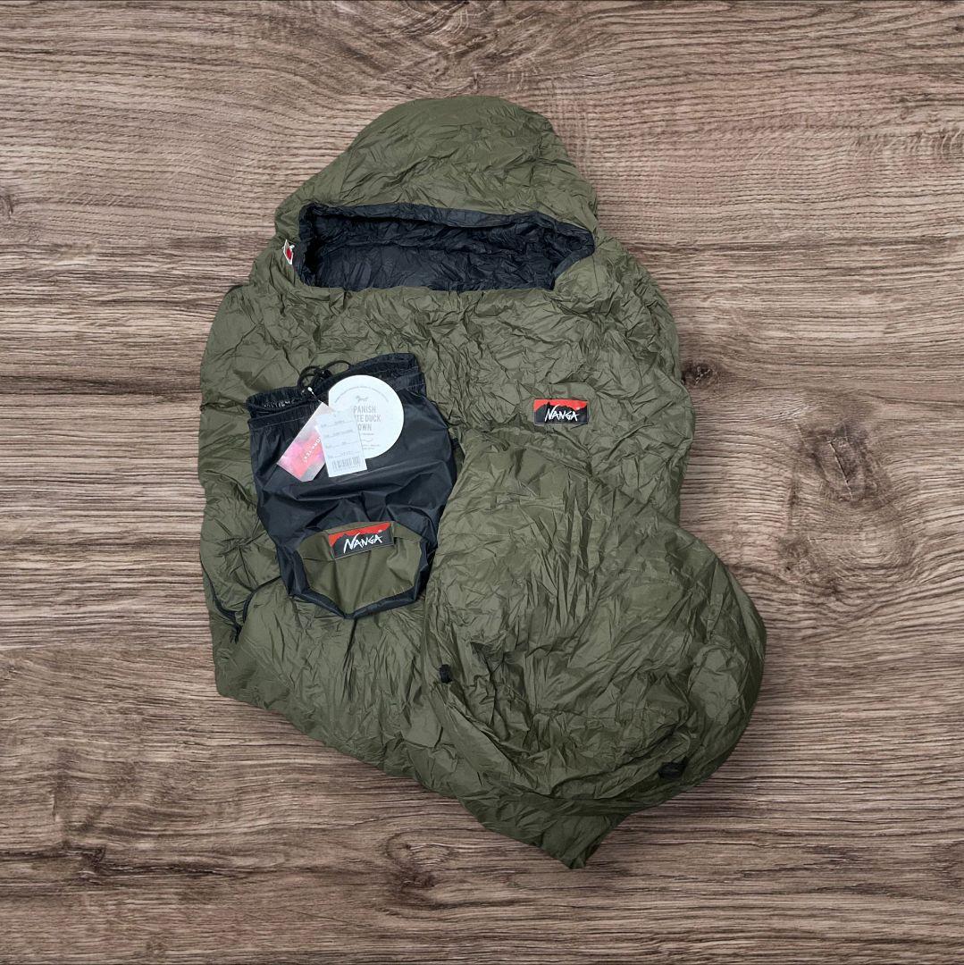 未使用 NANGA ナンガ 3ten サンテン 別注 コラボ 寝袋 シュラフ