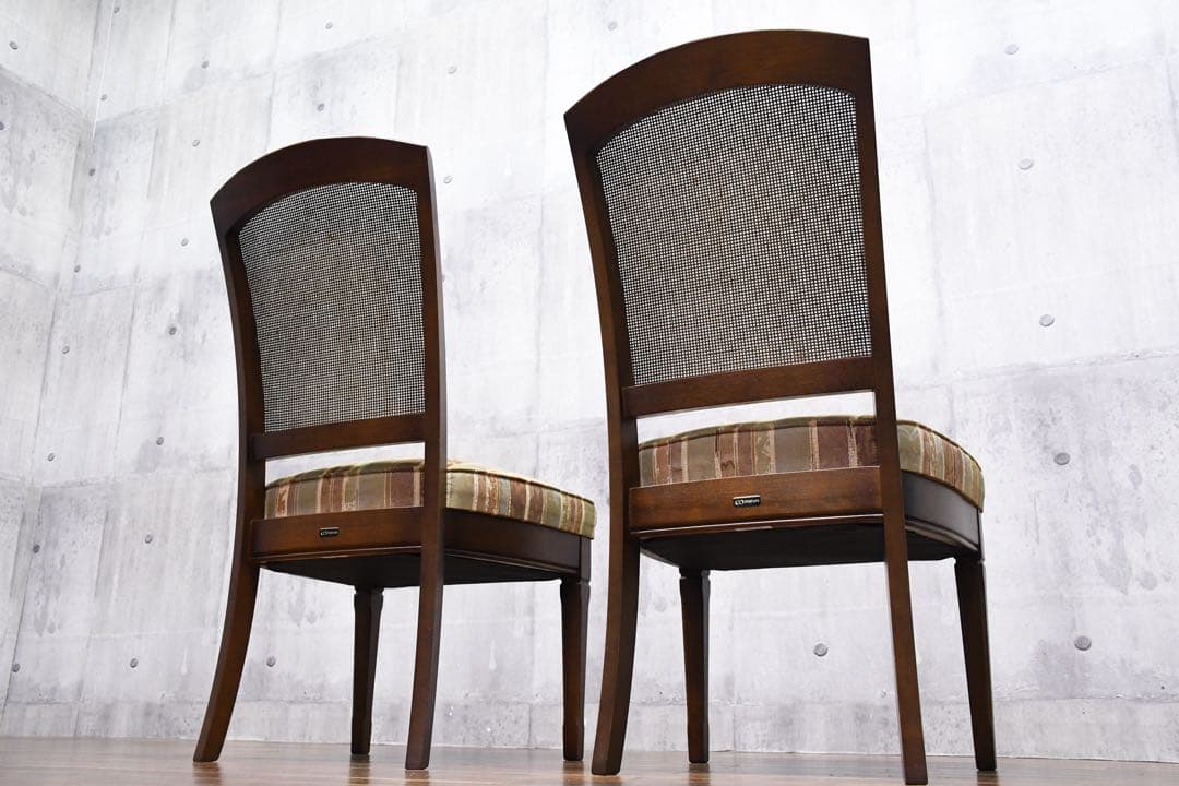 EEK88 マルニ木工 地中海 レティーロ チェア 2脚セット 15万 食卓椅子