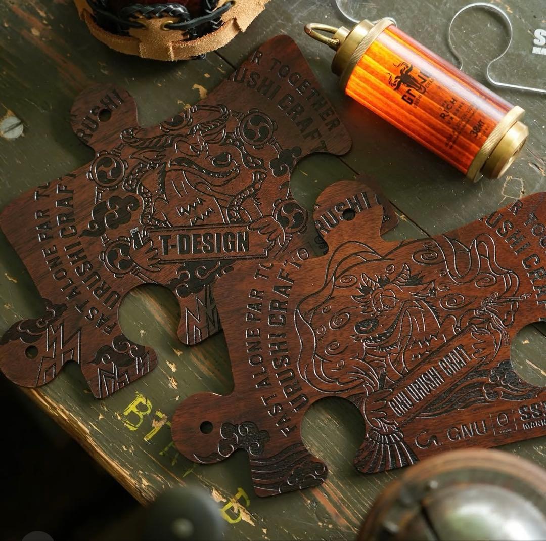 GNU URUSHI CRAFT × T-DESIGN MAB 雷神 アウトドア