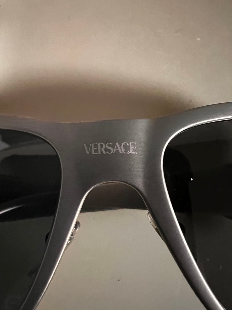 VERSACE シルバー サングラス