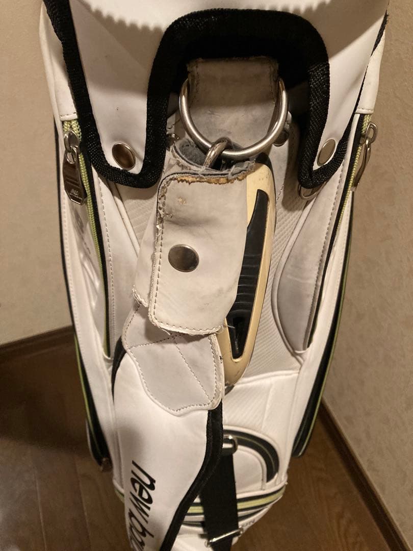 ひろ new balance ゴルフバッグ ホワイト