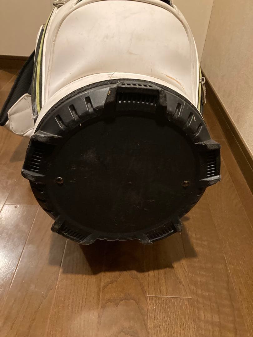 ひろ new balance ゴルフバッグ ホワイト