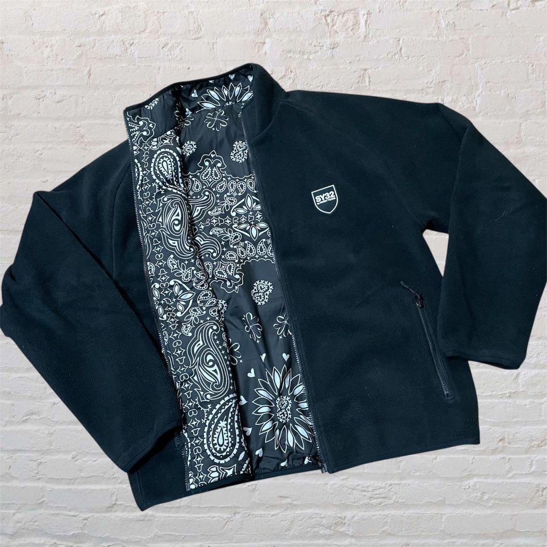 SY32 by SWEET YEARS リバーシブルフリースジャケット　XXL