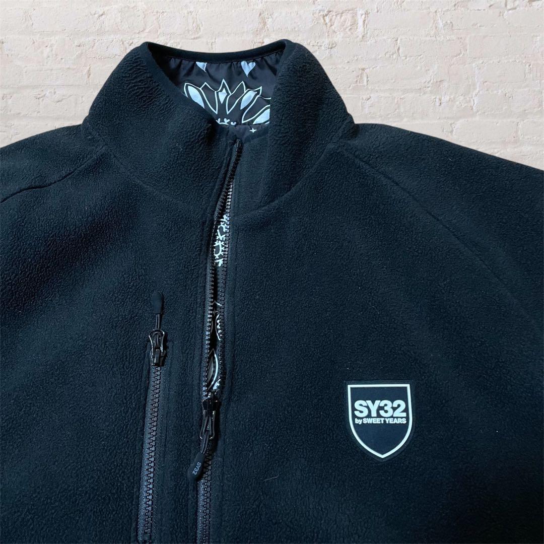 SY32 by SWEET YEARS リバーシブルフリースジャケット　XXL