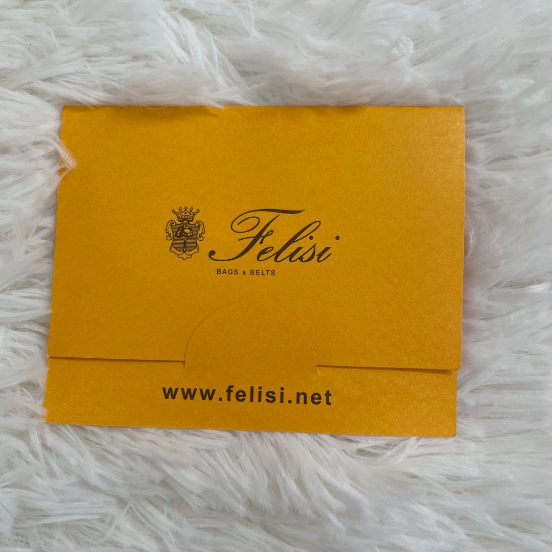 新品 フェリージ サコッシュ ショルダーバッグ レザー ブラウン 本革 ポーチ