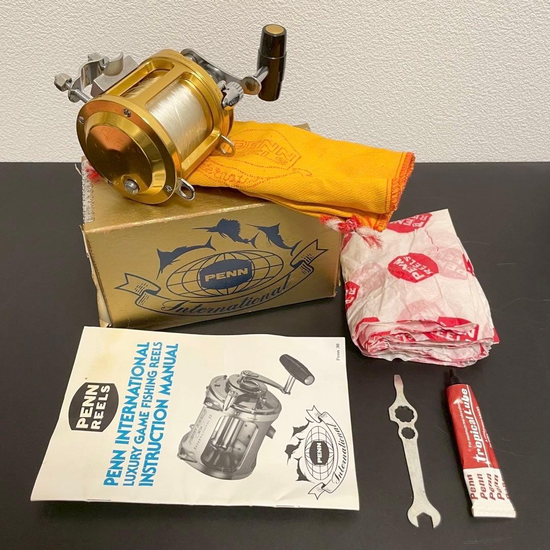 【希少品】PENN International II 12T リール 箱付き