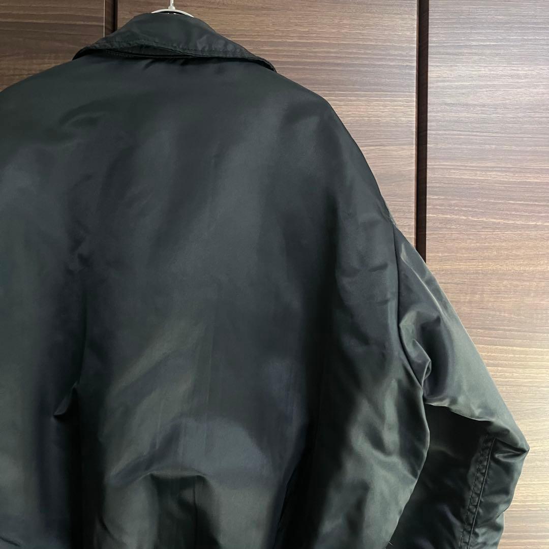 CWU-45P フライトジャケット X-LARGE 黒 IDEALジップ 米軍