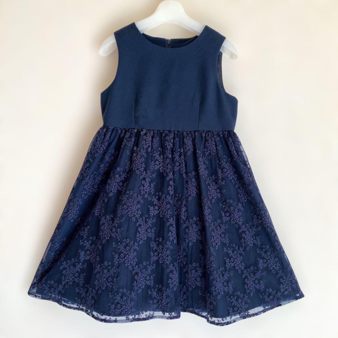 CHOPIN120size ネイビー×ホワイト 入学 卒園 発表会 セレモニー