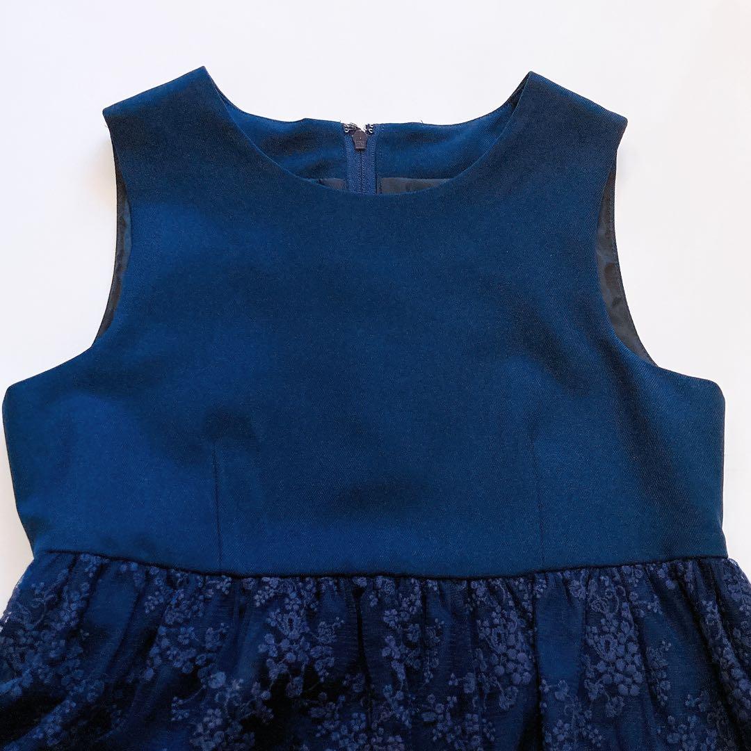 CHOPIN120size ネイビー×ホワイト 入学 卒園 発表会 セレモニー