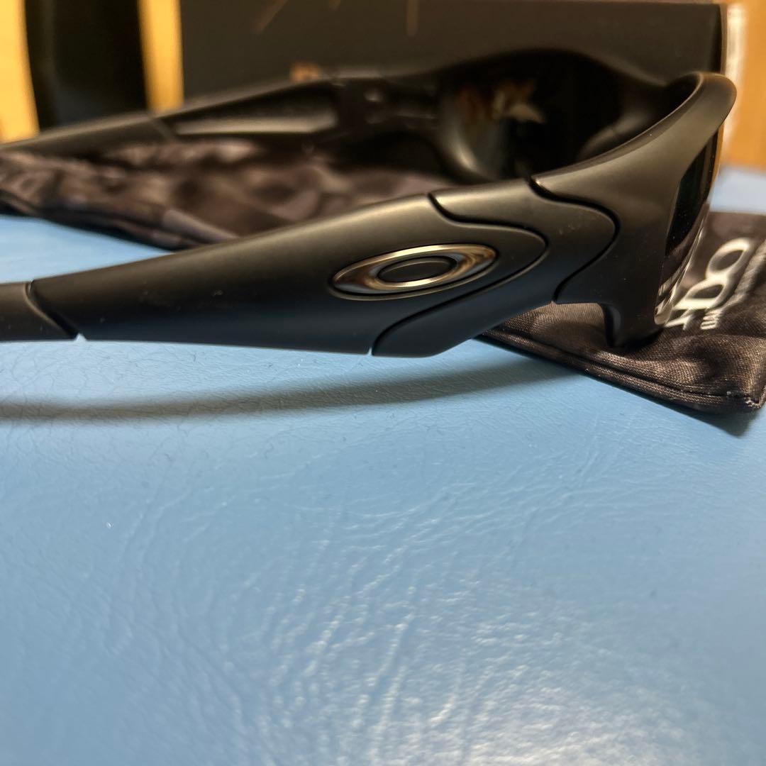 OAKLEY straight jacket IO着用 ブラック