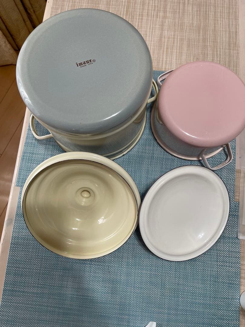 イマンパンジー　ストッカー（オマケ鍋付き）