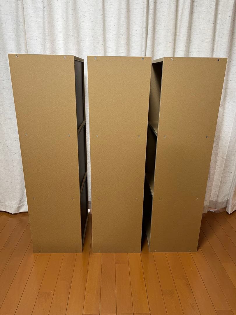 【natsukayo】無印良品 3段パルプボードボックス 3個セット