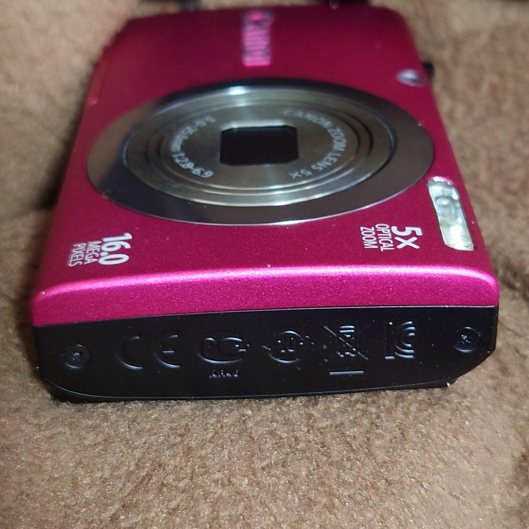 CANONパワーショット★美品PowerShotA2300レッド★デジカメ送料込