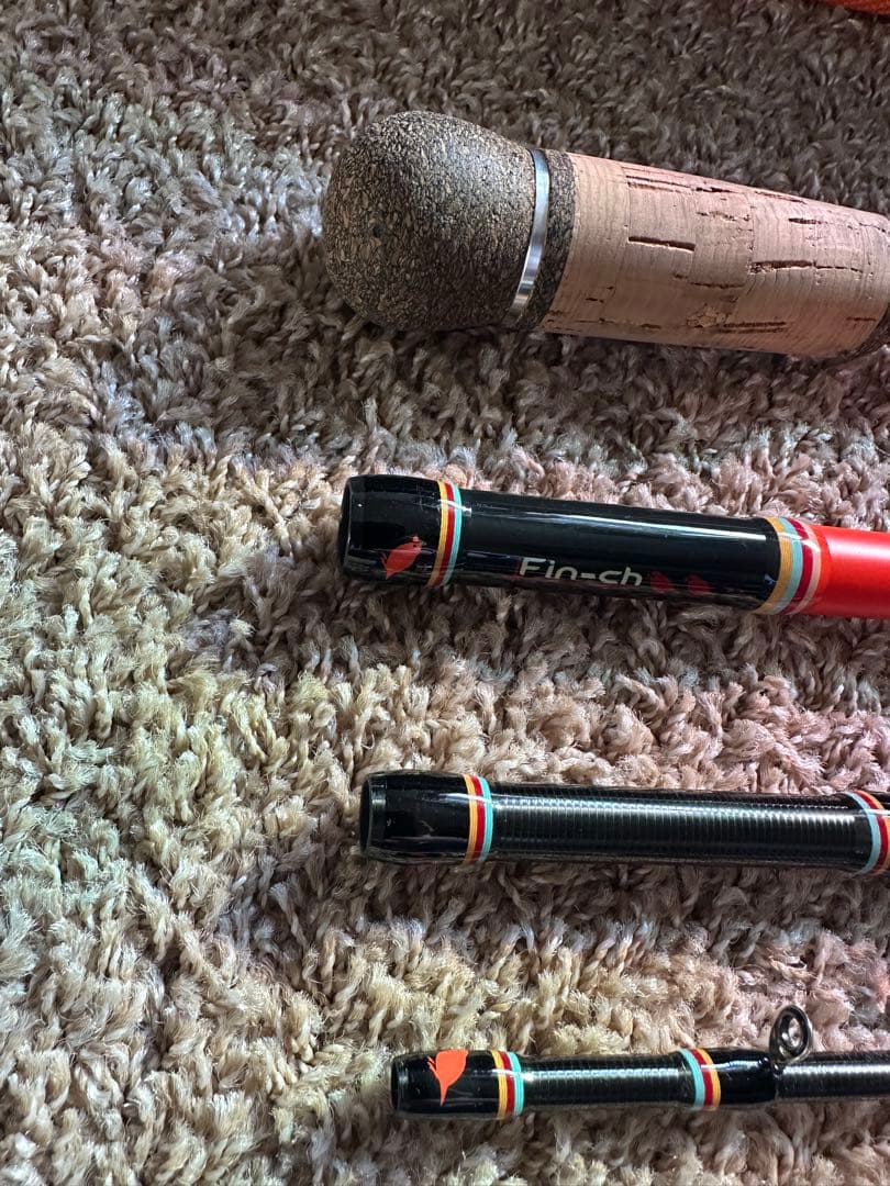 Fin-ch フィンチ カナリア ココ 77 ロッド ルアーロッド ケース付き