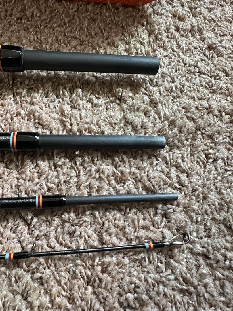 Fin-ch フィンチ カナリア ココ 77 ロッド ルアーロッド ケース付き