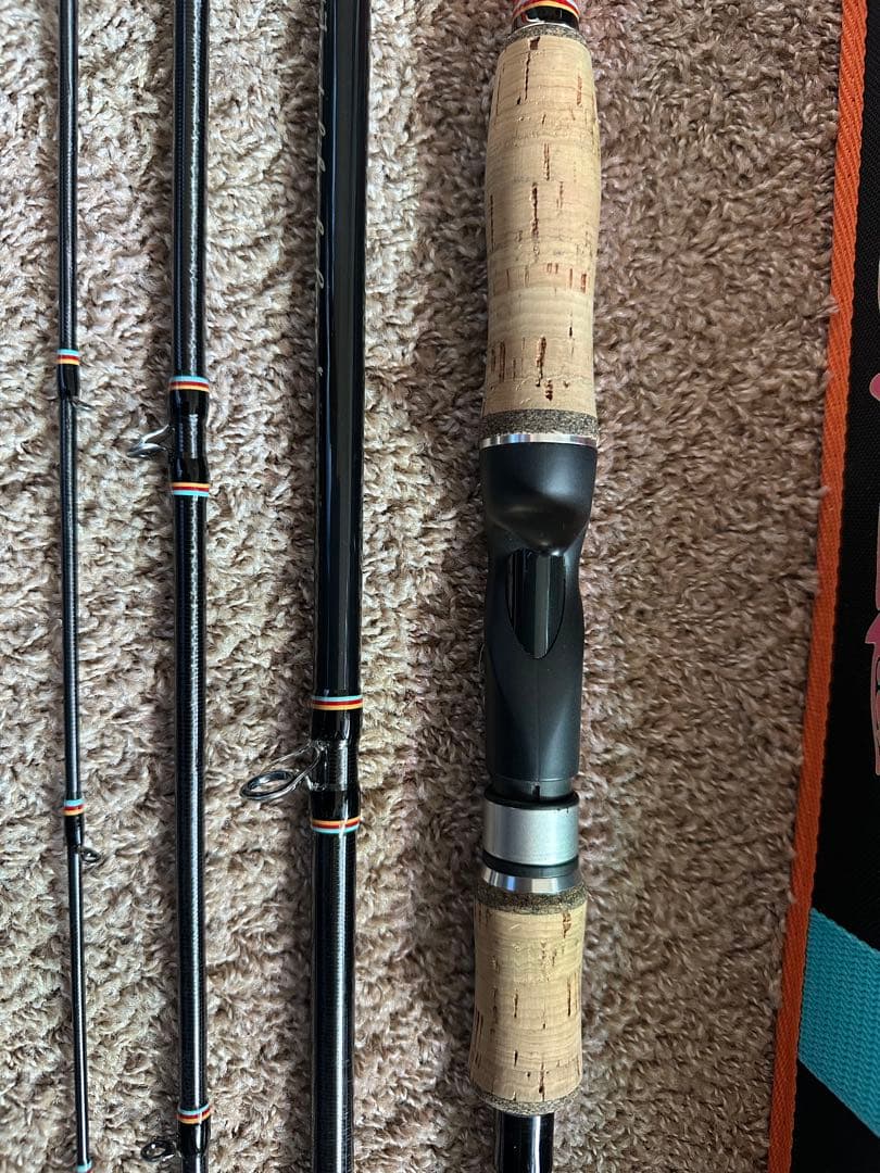 Fin-ch フィンチ カナリア ココ 77 ロッド ルアーロッド ケース付き