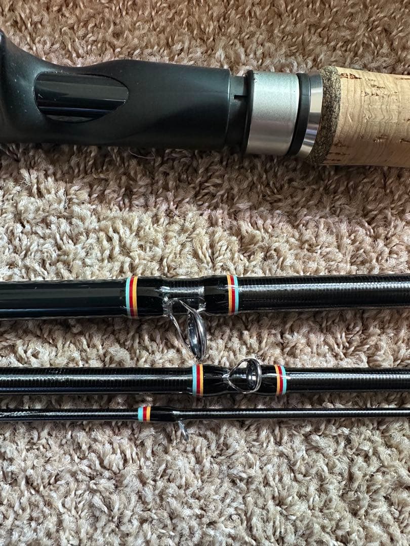 Fin-ch フィンチ カナリア ココ 77 ロッド ルアーロッド ケース付き