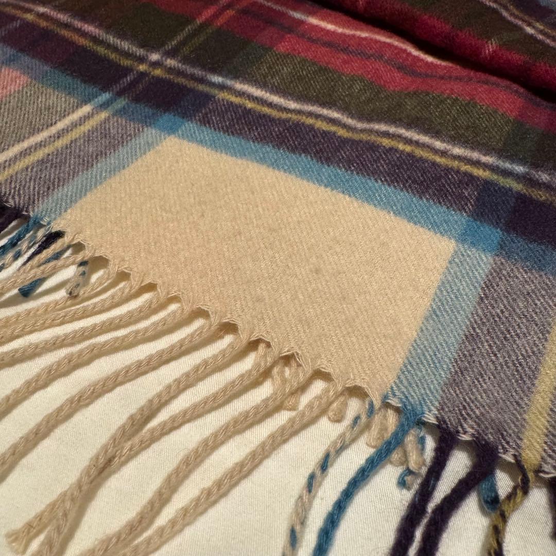 ジョンストンズ カシミヤ100％ 大判ストール ヘシアンドレス