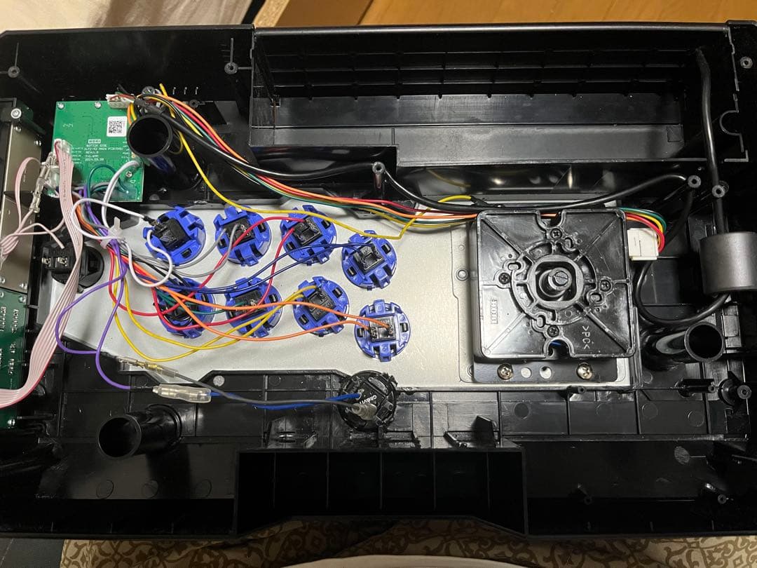 RAP HAYABUSA アーケードコントローラー　ボタン増設