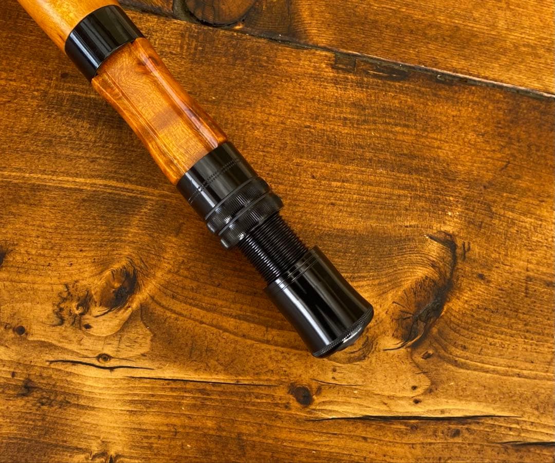 ウッドリールシート ウッドグリップ ロッドビルディング トラウト