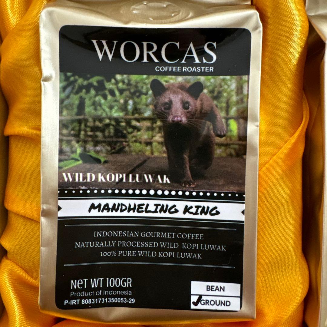 値下げ】ジャコウネココーヒー WORCAS KOPI LUWAK - メルカリ