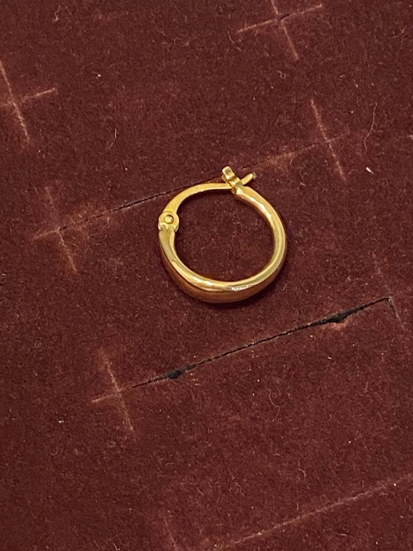 ete K10YG フープピアス 片耳用