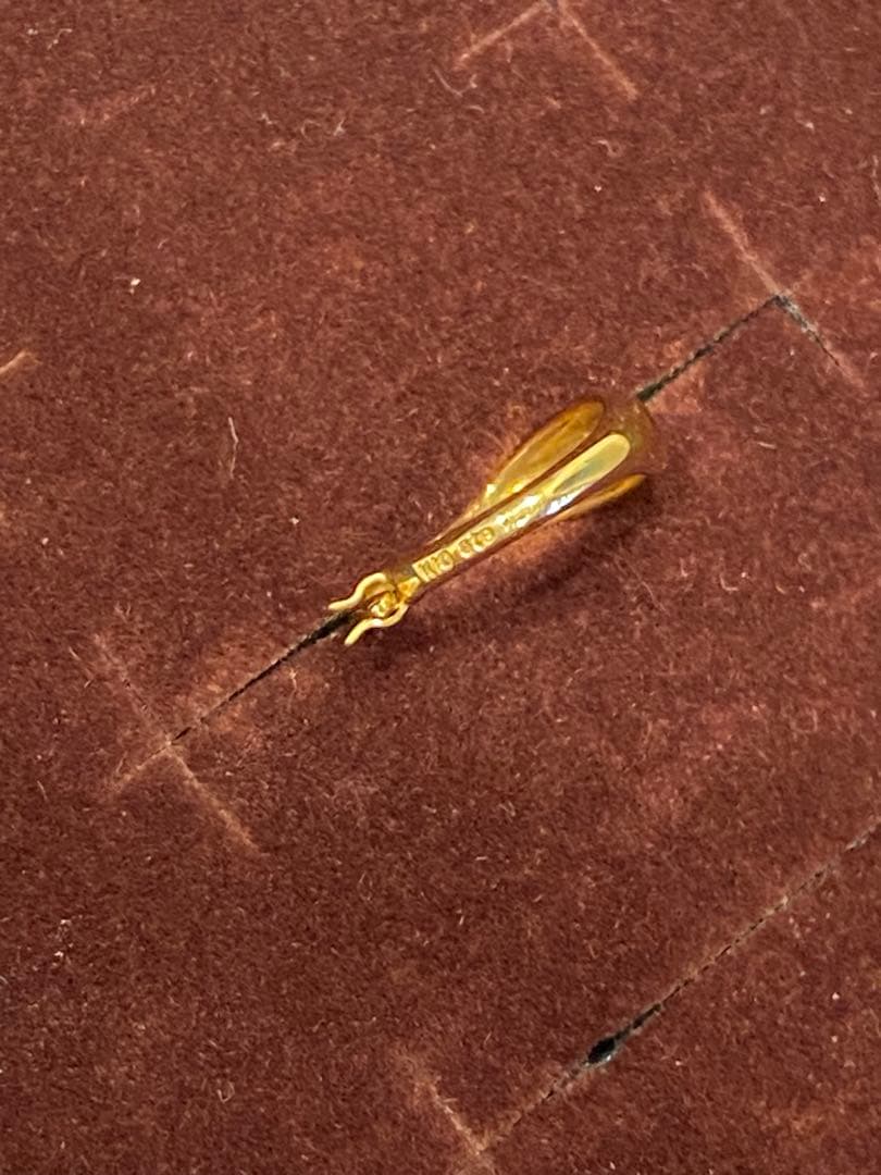 ete K10YG フープピアス 片耳用