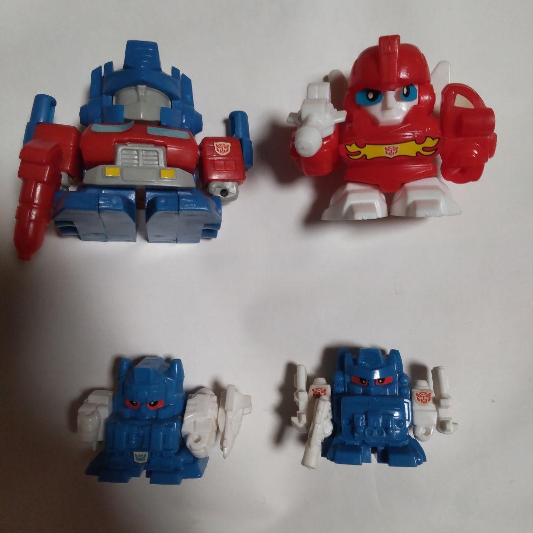 当時物 カバヤ PDトランスフォーマーガム・チョコ オマケキット 4点