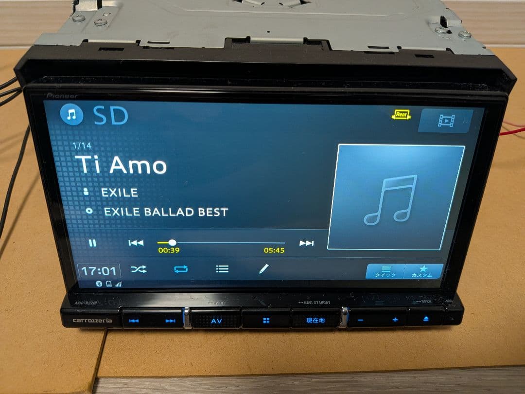 黒*ダ様 地図データ2019 カロッツェリア AVIC-RZ710 7インチ