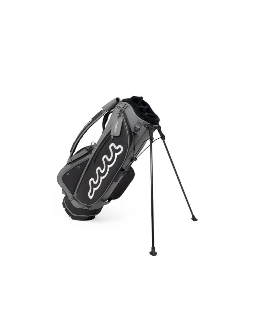 MUTA エシカルレザー キャディバッグ＆ヘッドカバーセット　グレー