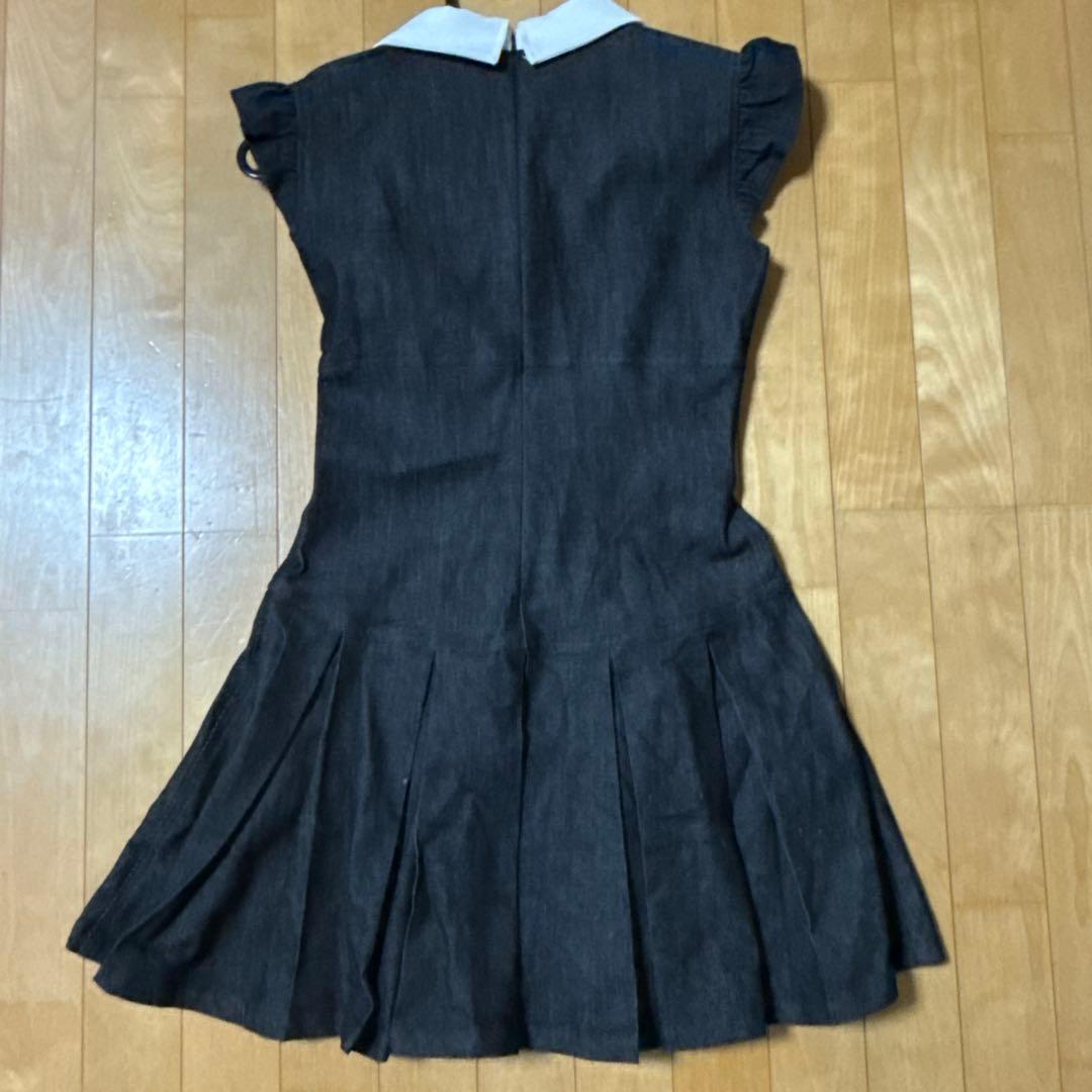 Randy ランディ アシンメトリーバックルデニムワンピース M