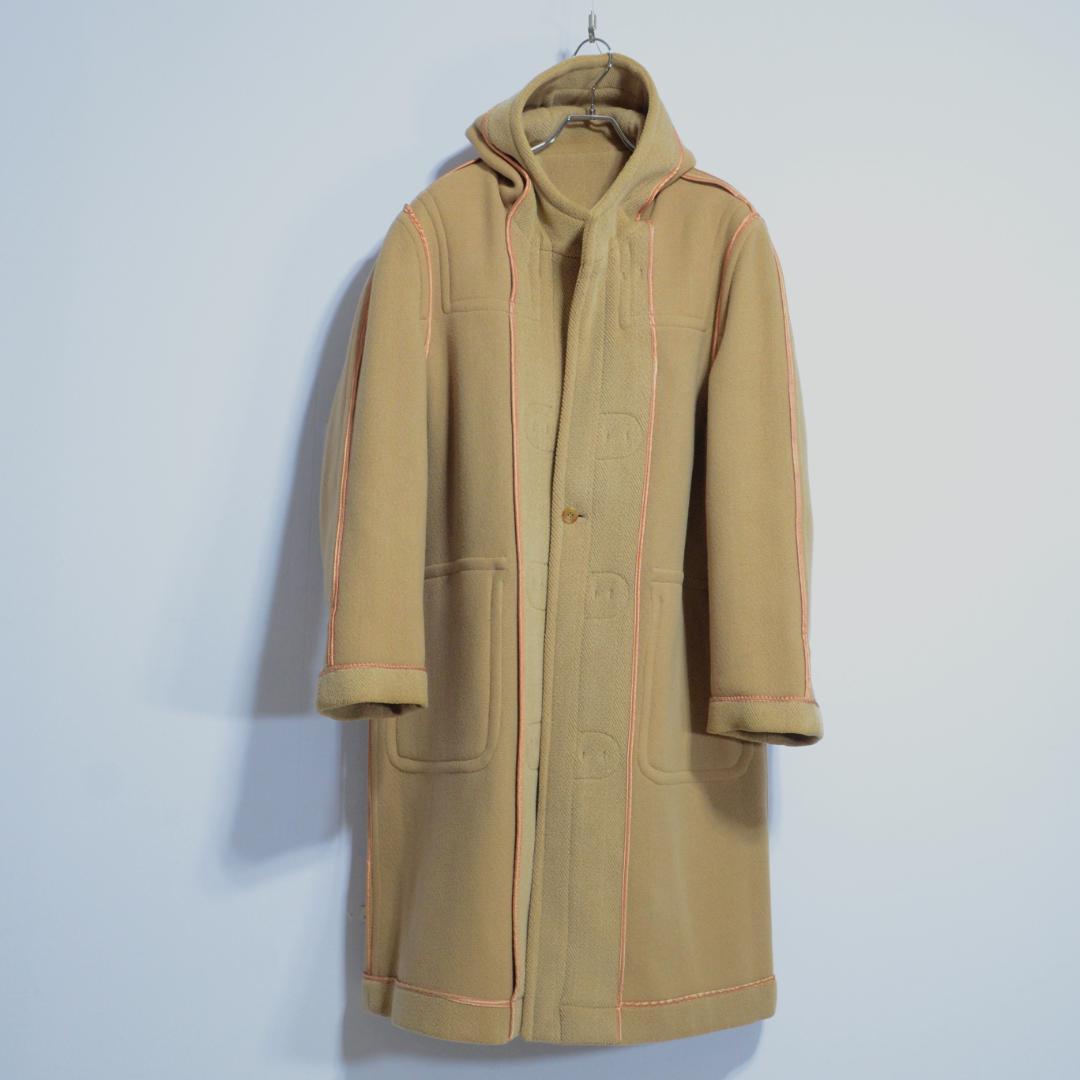 極上品 ムーアブルック チベット社 ダッフルコート Hベージュ M=38