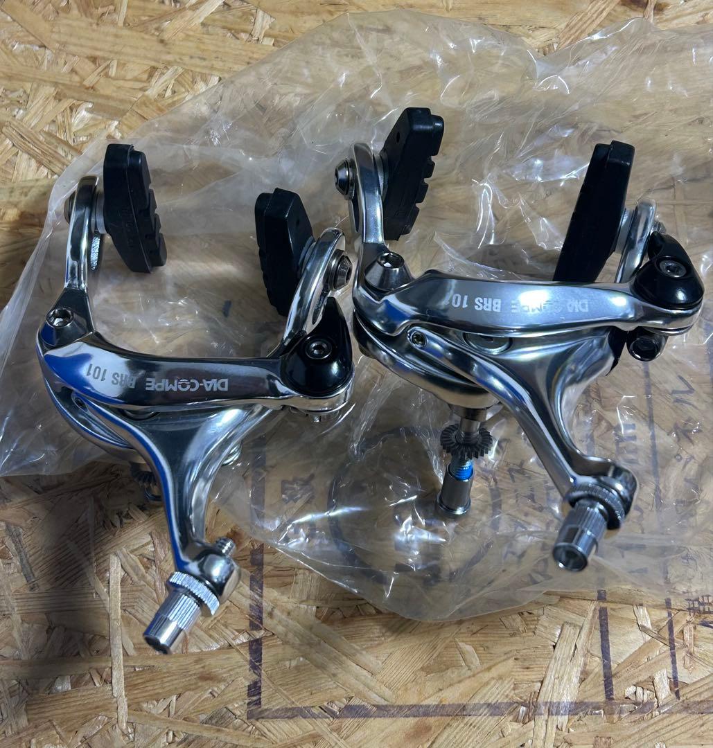 新品 DIA-COMPE BRS101 前後セット 埋込ナット式 ピスト ロード - メルカリ