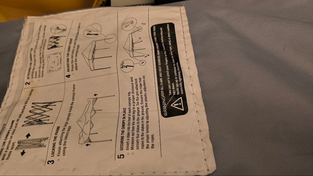 Mastercanopy 2.0m テント 新品同様、一人で簡単設営可能！黒