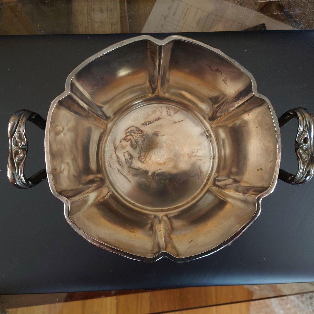 銀製アイスバスケット　アンティーク　スターリングシルバー　SILVER925