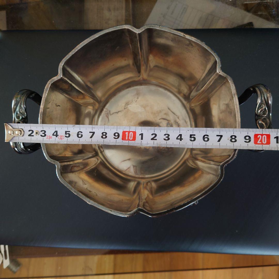 銀製アイスバスケット　アンティーク　スターリングシルバー　SILVER925