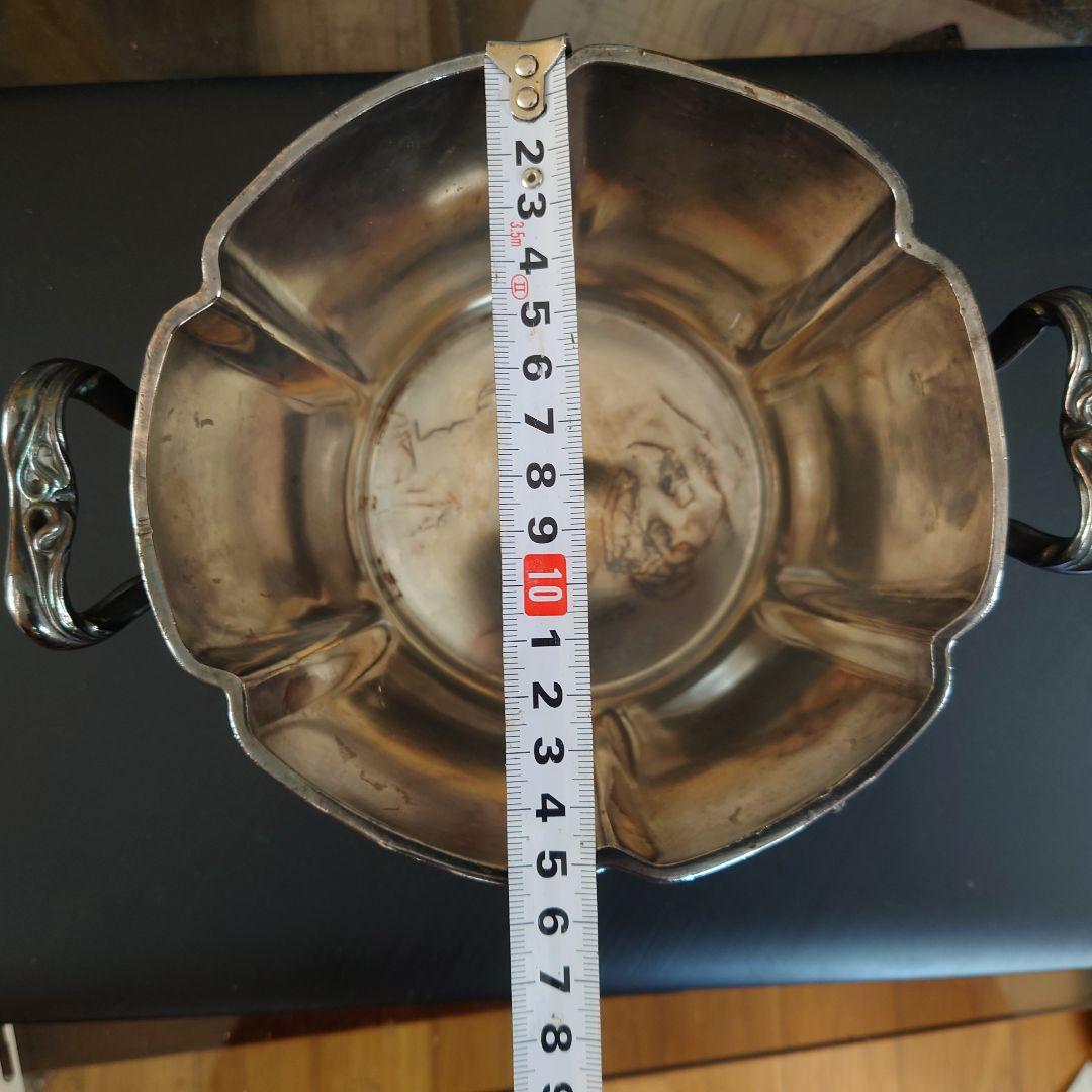 銀製アイスバスケット　アンティーク　スターリングシルバー　SILVER925