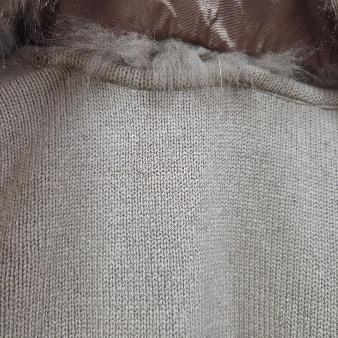 ★angel様★Coomb luxe/ベスト/ポンチョ/フォックスファー/カシミ