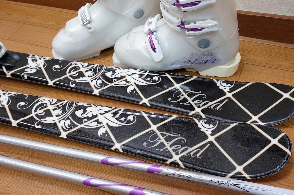 メンテ済 149cm 靴24cm HEAD レディース スキーセット