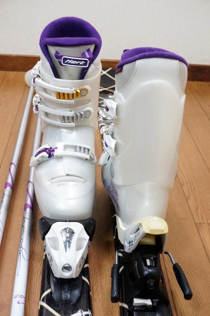 メンテ済 149cm 靴24cm HEAD レディース スキーセット