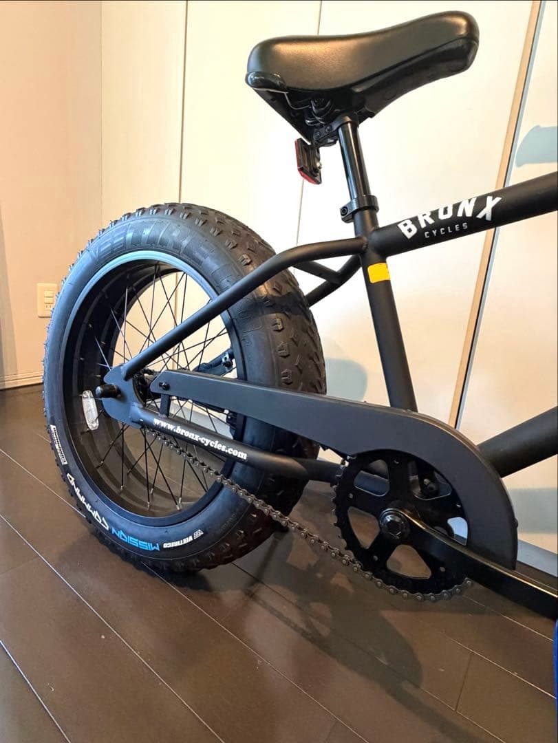 BRONX20 ファットバイク CUSTOM マットブラック 完全室内保管