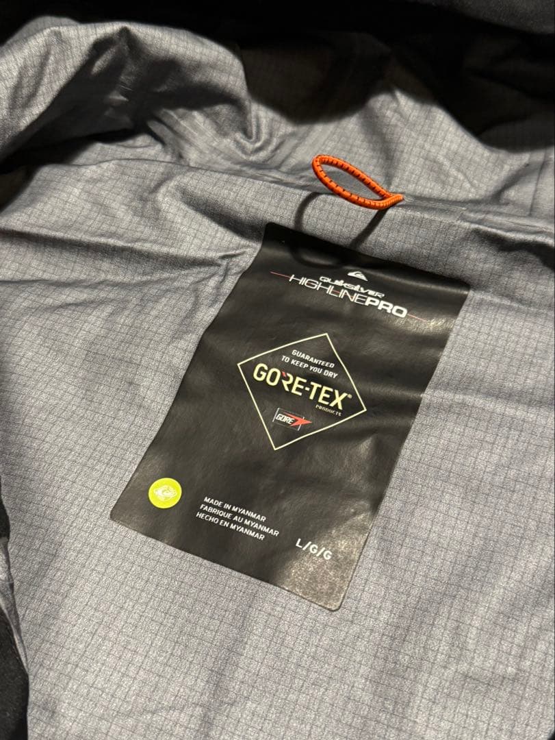 スノーボード Quiksilver HIGHLINE PRO 3L GORE-TEX JK