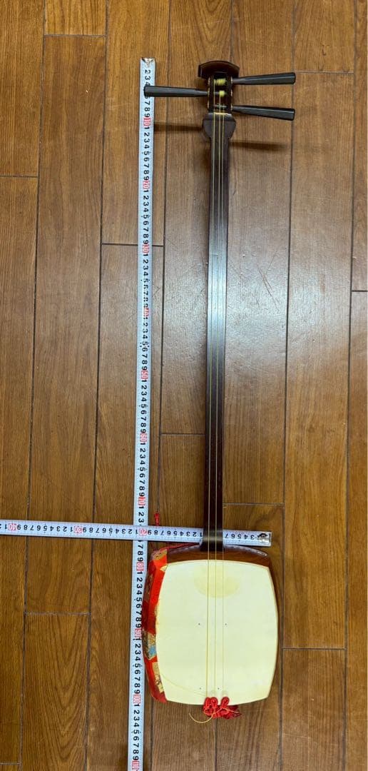 三味線　和楽器　弦楽器　ハードケース　撥付き
