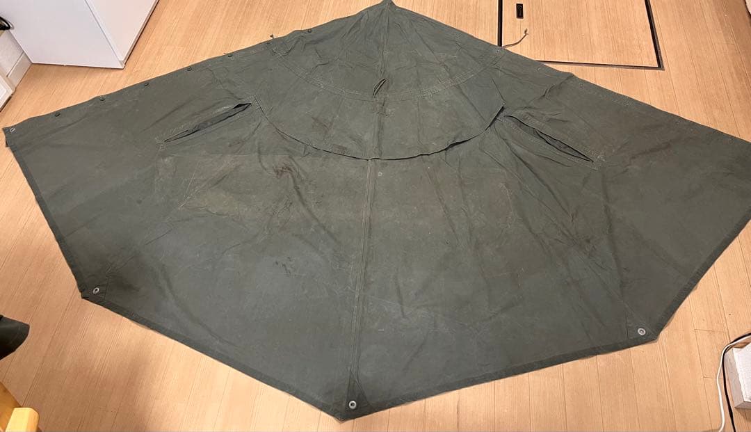 希少　将校ポーランド軍 ポンチョテント2枚組 サイズ2