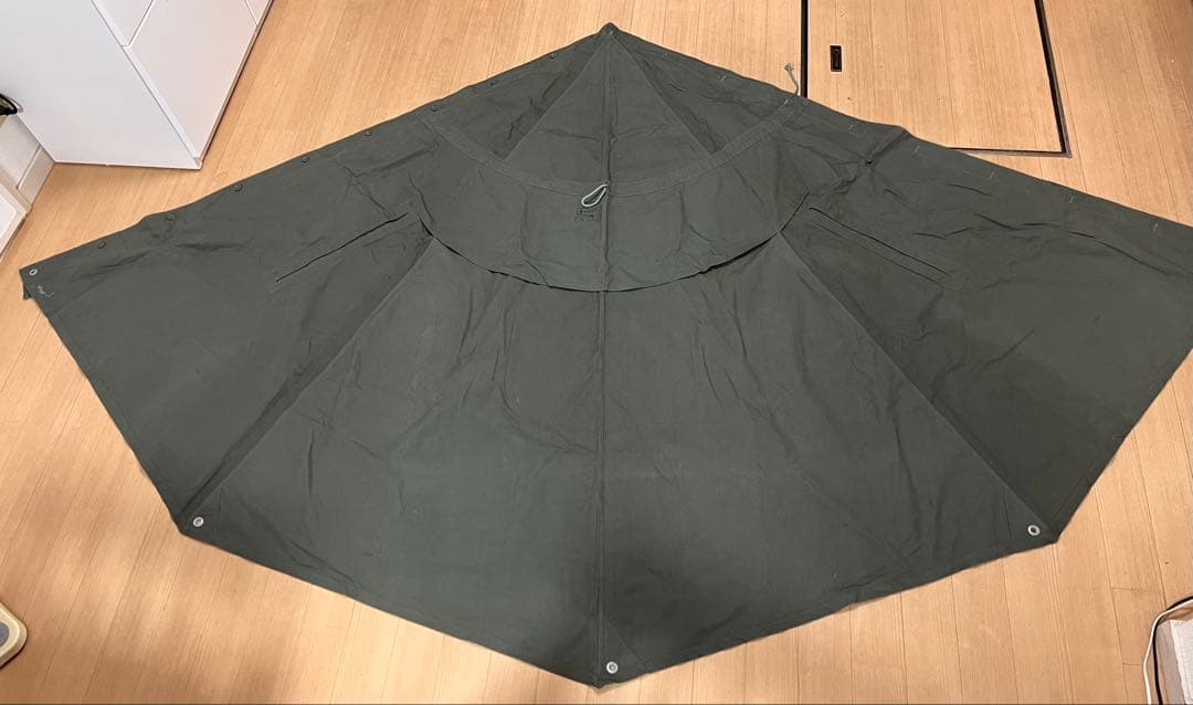 希少　将校ポーランド軍 ポンチョテント2枚組 サイズ2