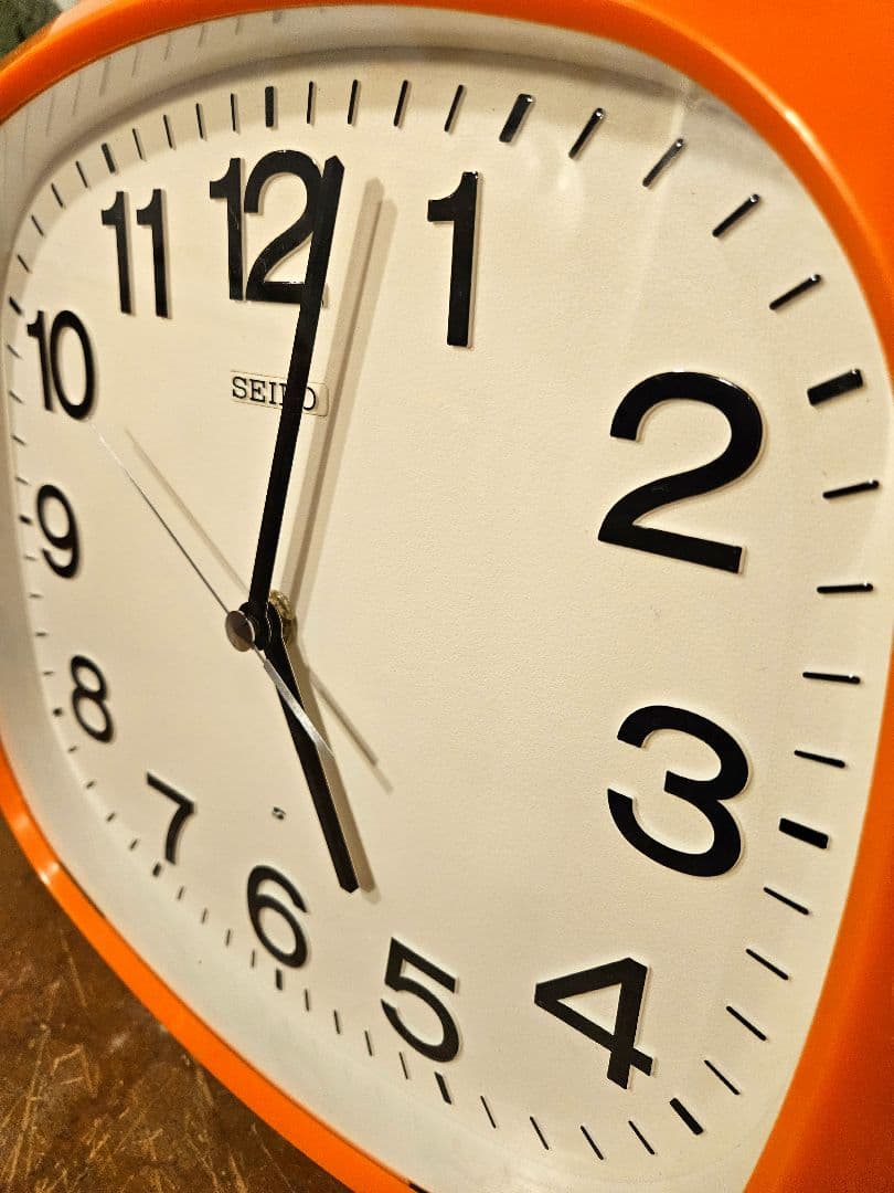 SEIKO 掛け時計 昭和レトロ ポップ スペースエイジ ミッドセンチュリー