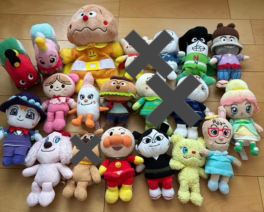 アンパンマン ぬいぐるみ セット 15体 - メルカリ